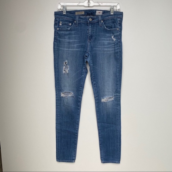 AG The Legging Super Skinny Ankle Jeans 27 - Picture 2 of 9